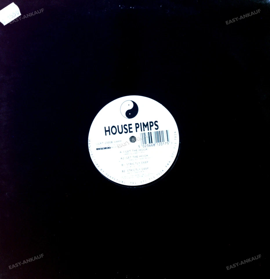 House Pimps - Get The Hook / Strictly Deep Maxi (VG/VG) . - Image 1 of 1
