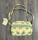 NWT Vintage Vera Bradley Buckle Bag Hope - Yellow Floral - Lily Of The Valley