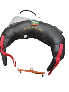 Bulgarian Bag Wrestling, exercise- - Genuine Leather -rare- 26lbs - Picture 1 of 24