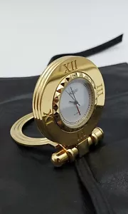 JACCARD Paris Orologio da Tavola Rare Vintage Table / Travel Alarm Clock NOS - Foto 1 di 12