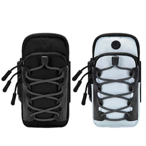 Cell Phone Sports Arm Band Holder Waterproof Running Jogging Workout Gym Bike - Photo 1 sur 14