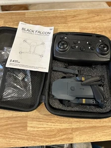 Black Falcon Pocket Drone Collapsible Quadrocopter 2.4 GHZ Edition - Picture 1 of 13