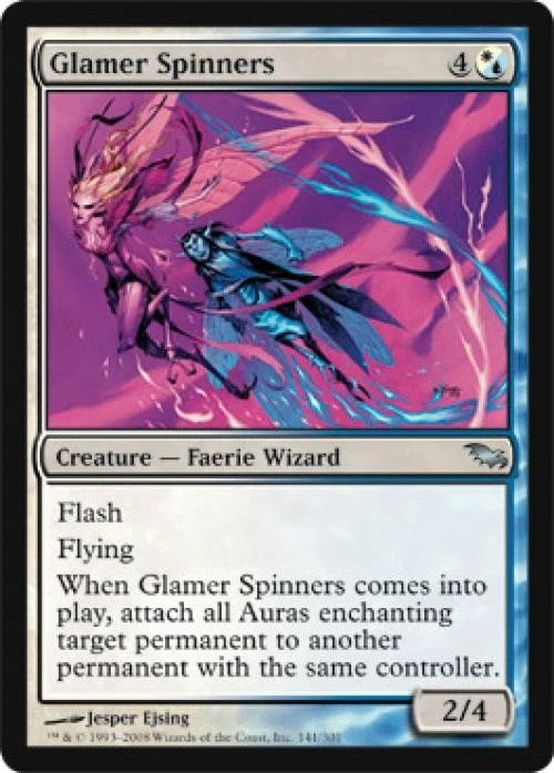 Glamer Spinners -Foil Light Play MTG Shadowmoor - Image 1 of 1