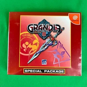 Dreamcast Grandia II Primera Edición Limitada, Nuevo Precintado, con Envoltura Dañada - Imagen 1 de 9