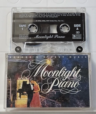 MOONLIGHT PIANO Tape #1 (Cassette, 1997, Reader's Digest) - Image 1 of 2
