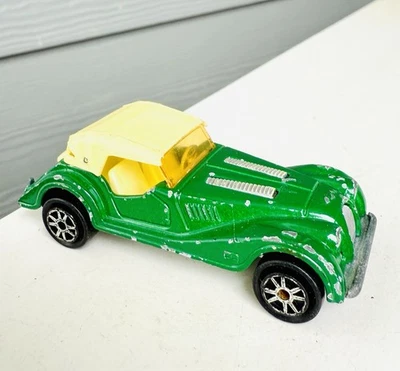 Majorette 1993 escala 1:50 diecast Morgan Green Roadster #261 hecho en Francia 3"" Foto 1 de 4