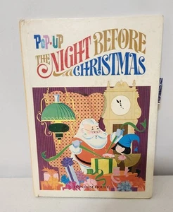 Twas The Night Before Christmas Pop-Up Book 1973 Vintage Hardcove - Picture 1 of 15