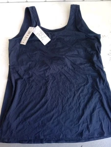 M&S Sleep Bra Vest Flexifit Size 22 Navy Blue BNWT FO - Picture 1 of 4