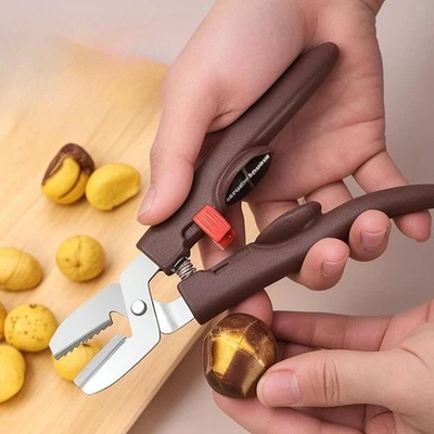Chestnuts Shell Opener Portable 17.8x6cm Practical Nutcracker Chestnuts Clip - Image 1 of 4