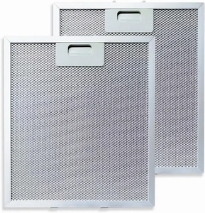 Filtro de grasa para campana extractora 2PK W10169961A 10-1/2x12 pulgadas Capucha de malla de aluminio de 5 capas - Imagen 1 de 3