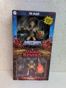 Masters of the Universe x Stranger Things: He-Man und & Vecna 2 Figuren Pack NEU - Bild 1 von 13