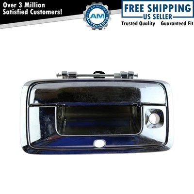 Rear Tailgate Handle Chrome w Camera Provision for Colorado Canyon Truck New - Image 1 of 4