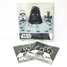 Star Wars Table Decorating Kit + (2) 54"x84" Table Covers Tablecloth Centerpiece
