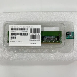 NEW HPE P43019-B21 P43021-0A1 16GB 1RX8 DDR4 PC4-3200 UDIMM ECC Server Memory - Picture 1 of 3