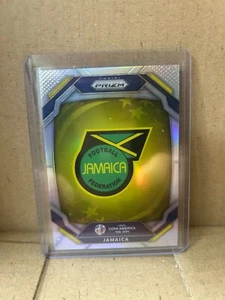 2024 Panini Prizm Copa America Soccer Jamaica #11 Team Badges Silver Prizm - Picture 1 of 2