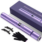 Hair Straightener and Curler 2 in 1 Flat Iron Adjustable 265  -450   Purple 