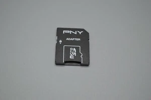 PNY Micro SD microSD to SD SDHC SDXC Adapter Only For 4GB 8GB 16GB 32GB 64GB - Picture 1 of 2