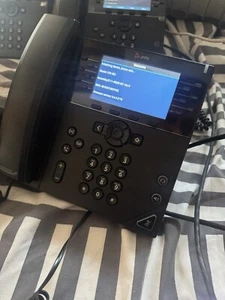 Polycom Poly VOIP Desktop Phone Bundle, 4 x Poly VVX 450 Handsets - USED - Picture 1 of 7