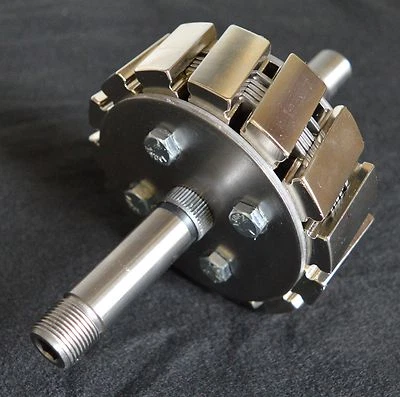 Permanent magnet alternator SC ROTOR wind turbine generator PMA PMG 14 Mag W/nut - Image 1 of 2