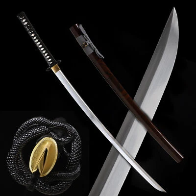 SWORDMAKER Battle Ready 9260 Spring Steel Japanese Samurai Sword Katana O-Kissaki Sharp