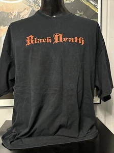 Black death European tour T-shirt size 2 XL black metal Rare - Picture 1 of 5