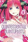 The Quintessential Quintuplets 8 by Negi Haruba (English) Paperback Book