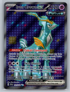 Iron Crown ex - 191/162 191/162 Ultra Rare SV05: Temporal Forces Pokemon Card NM - Picture 1 of 2