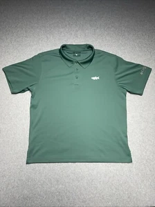 Columbia PFG Green Polo Fish Logo Men’s Size XL - Picture 1 of 11