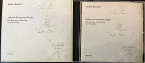 Bach Sonatas and Partitas Solo Violin Gidon Kremer 2005 ECM 2Cds Booklet Slipcas - Imagen 1 de 4