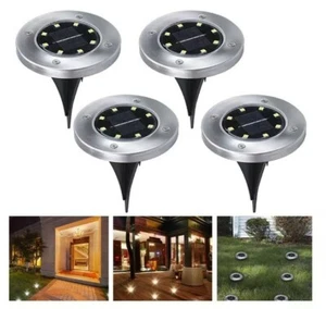 Waterproof Garden Lights | For Patio Pathway Ground Lawn Yard Driveway... - Picture 1 of 1