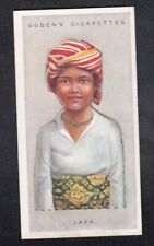 Vintage 1924 Children of Nations Card JAVA Dutch East Indies Indonesia