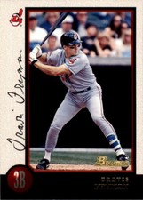1998 Bowman Travis Fryman . Cleveland Indians #259