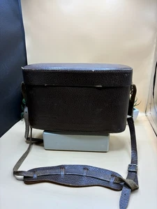 Vintage ROX Kameratasche braun Leder - Made in Germany - Bild 1 von 8