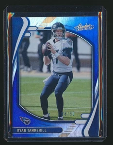 2021 ABSOLUTE BLUE /50 RYAN TANNEHILL TITANS - Picture 1 of 1