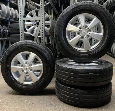 4 Orig Mercedes-Benz Sommerräder 225/75 R16 121/120R Sprinter W907 W910 Camper A - Bild 1 von 4