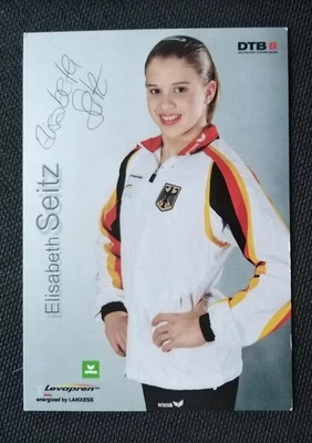 15339 Elisabeth Seitz Turnen Autogrammkarte original signiert - Bild 1 von 2
