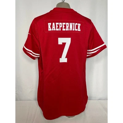 Футболка женская Colin Kaepernick No7 San Francisco 49ers NFL Nike красная XXL - Изображение 1 из 4
