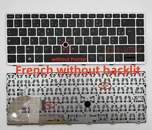 French laptop keyboard For HP EliteBook 745 840 G5 840G6 846 G5/G6 848 G5/G6 - Picture 1 of 3