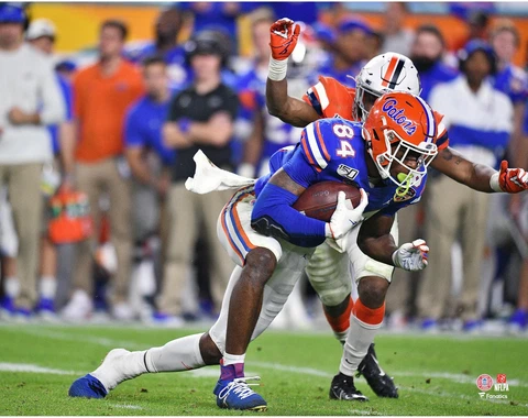 Kyle Pitts Florida Gators Unsigned Action Photograph Cover