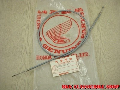 CABLE ACELERADOR GRIS NUEVO HONDA CB100 CL100S CB125S CL125S P/N 17910-107-671 Foto 1 de 4