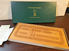 Drueke Company Cribbage Board CribbageMaster Model 1950, & Instructions, 3 track