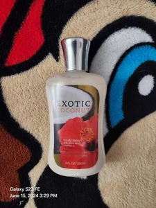 Bath & Body Works Lotion Exotic Coconut Slightly Used - Picture 1 of 1
