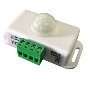 Sensor de movimiento PIR infrarrojo 12V 24V LED para iluminación de seguridad - Imagen 1 de 6