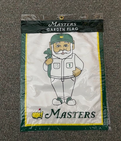 2022 MASTERS EMBROIDERED GNOME GARDEN FLAG AUGUSTA NATIONAL GOLF CLUB TIGER JACK Cover