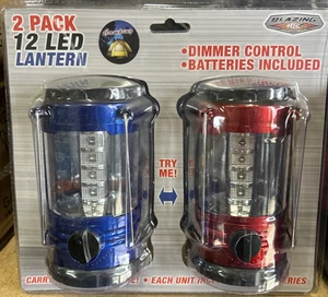 12 LED Battery Operated Camping Lantern (2-Pack) - Picture 1 of 2