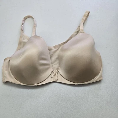 Sujetador Spanx Mujer 36D Beige Camiseta Con Aros Convertible Ajustable Foto 1 de 4