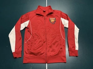 Arsenal FC International Soccer Official Full Zip Red Jacket Size Small - Picture 1 of 6