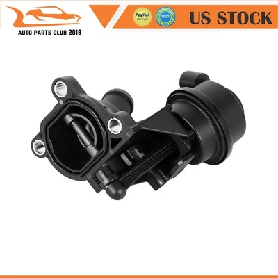 For Audi A7 A6 Quattro 3.0L 2014-2016 Thermostat Housing Assembly - Image 1 of 4