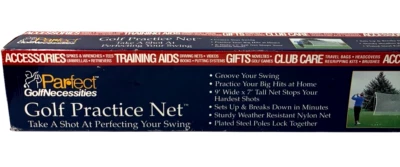 Red de práctica de golf 9 pies x 7 pies Par~necesidades de golf perfectas "NUEVA" Foto 1 de 4