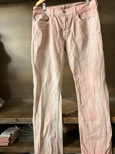VINTAGE Y2K Levis SKINNY 511 Jeans Mens PINK Cotton SIZE 38x32 - Picture 1 of 12